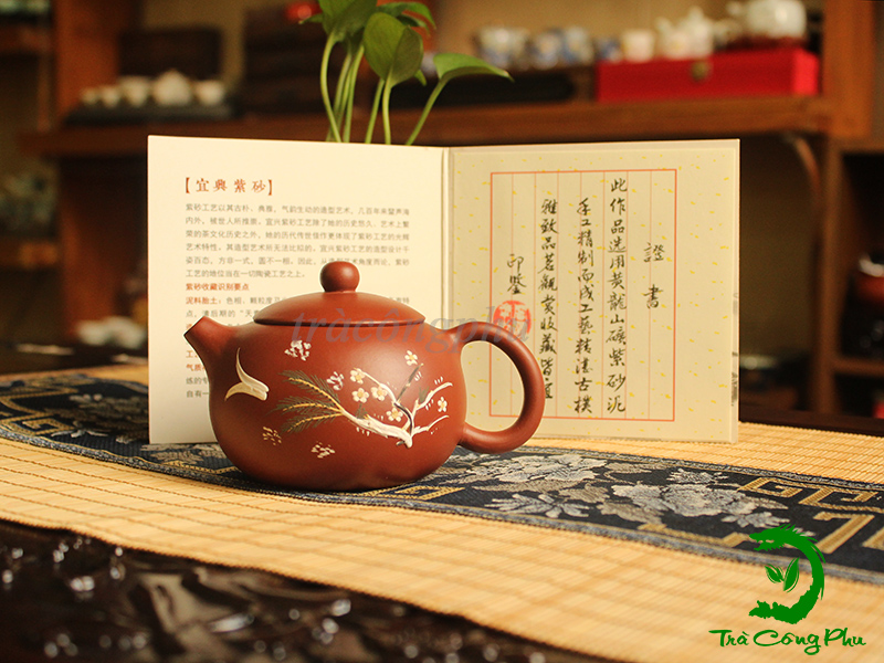 Ấm Tử Sa Tây Thi Mai Thiên Tùng -  ATS1271